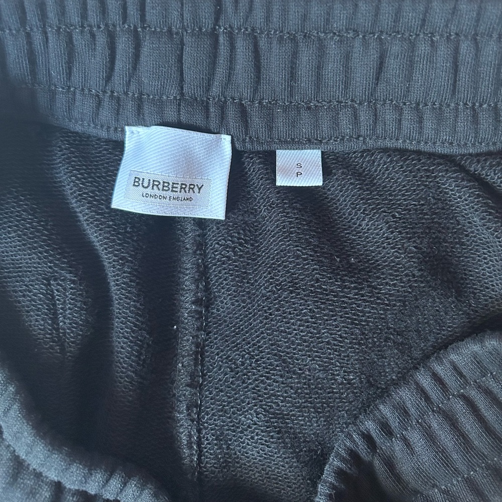 Burberry Black Logo Joggers - Picture 4 of 6